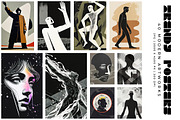 Trendy Modern Art Posters, a Decorative Illustration by Digital Art Creations (Thumbnail 4 of 10)