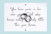 Vilona Calligraphy Script Font, a Script Font by Giant Design (Thumbnail 5 of 10)