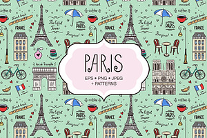 Paris Illustrations & Patterns