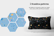 Elegant Middle Ages floral ornament, a Decorative Illustration by Folkheart (Thumbnail 4 of 9)