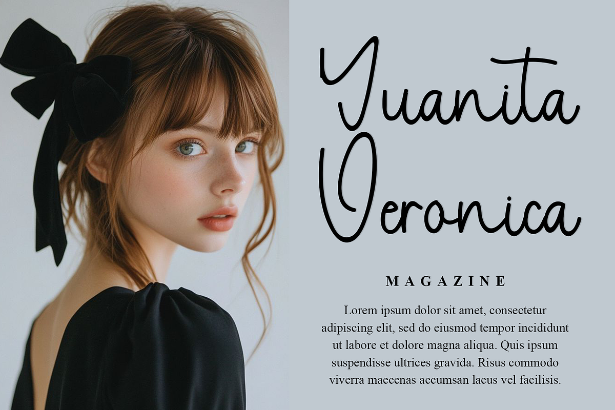 New Year December, a Handwritten Font by InermediaSTUDIO (Photo 7 of 8)