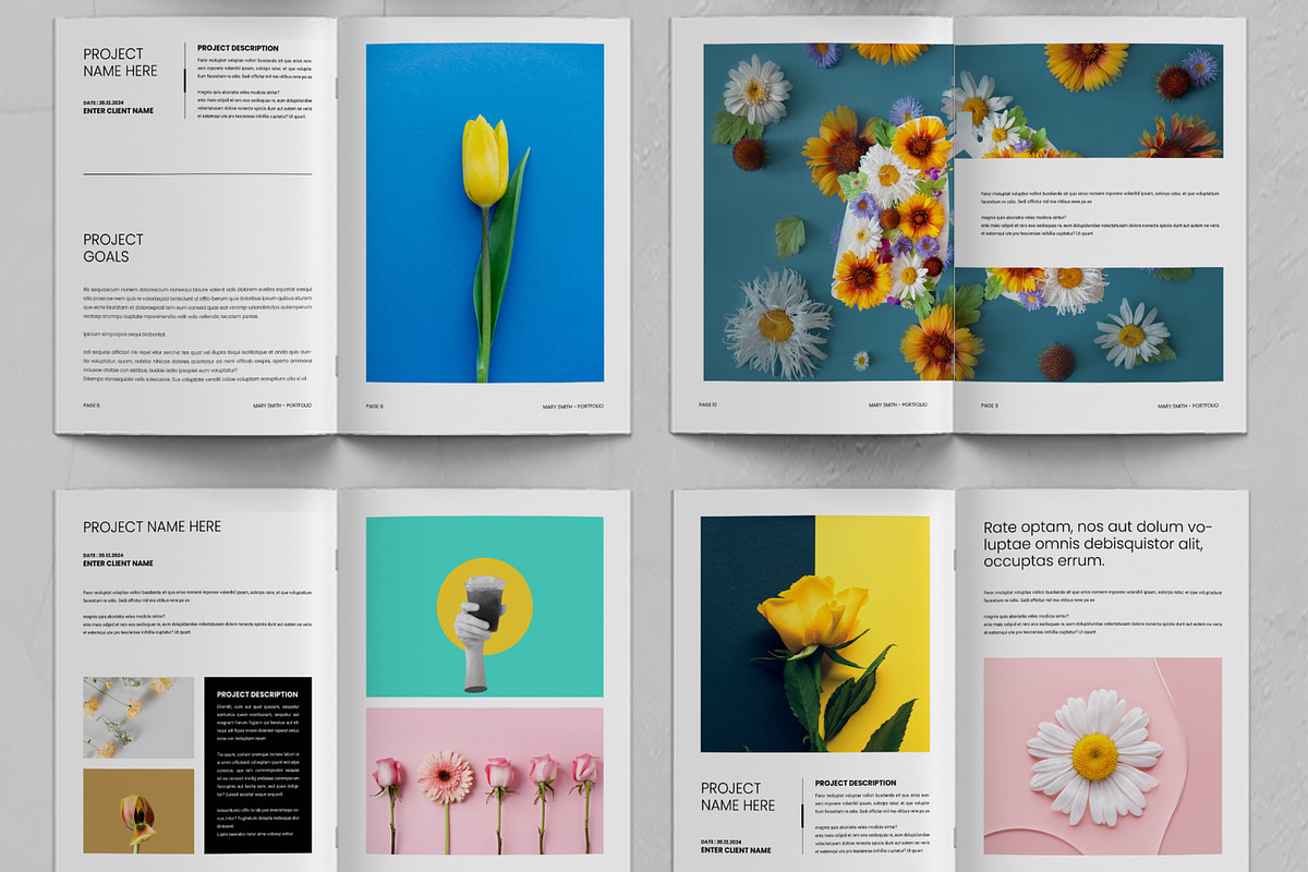 Portfolio Layout, a Magazine Template by ContestDesign (Photo 3 of 3)
