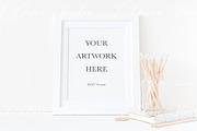 Frame mockup bundle - minimalist, a Print Template by L'Aura Studio (Thumbnail 4 of 5)