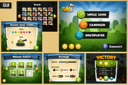 Game Assets for Tank Wars, an Illustration by wowu (Thumbnail 4 of 5)