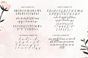 Dusty Garden - Handwriting Font Duo, a Handwritten Font by Sarid Ezra (Thumbnail 9 of 9)
