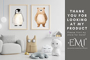 Arctic Animal Adventure Clipart, an Illustration by NadiaTheronArt (Thumbnail 5 of 5)
