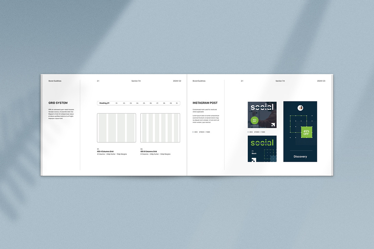 Brand Guidelines, a Brochure Template by S A N D Y (Photo 8 of 15)