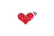 Crayon Doodle Hearts, an Object Graphic by Elena Pimukova (Thumbnail 21 of 36)
