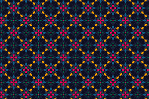 Cute Pink Flowers Seamless Pattern, a Pattern Graphic by Mightyfire