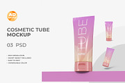 Cosmetic Tube Mockup, a Packaging Mockup by Adstart (Thumbnail 1 of 5)