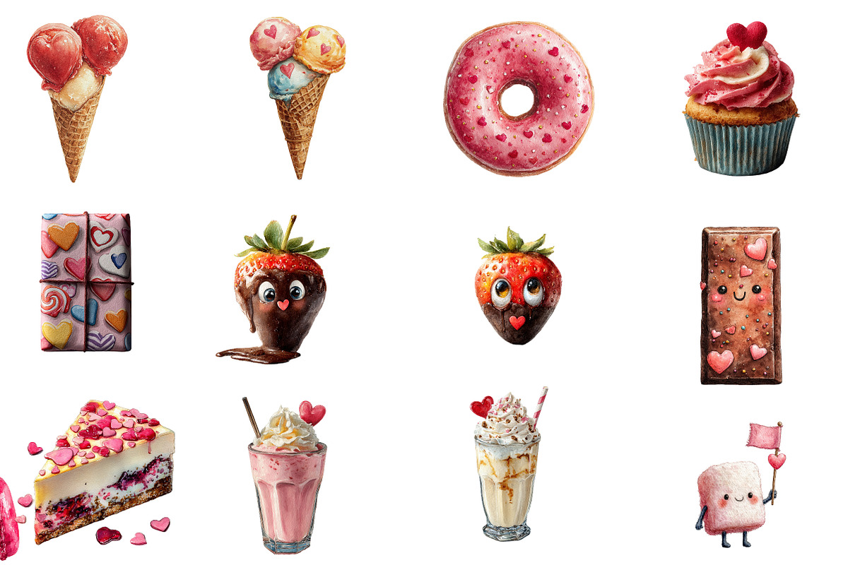 valentine Sweet clipart, an Illustration by Designworld (Photo 3 of 4)