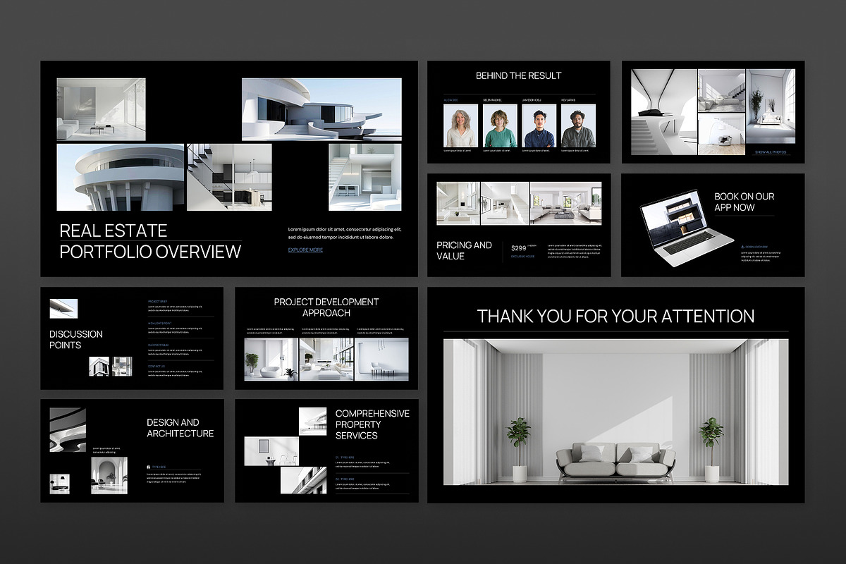 Real Estate Portfolio PowerPoint, a Presentation Template by Antstheme (Photo 4 of 4)