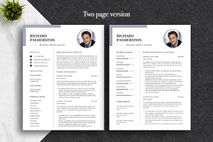 Executive CV Template Pack Canva