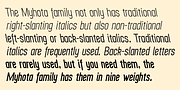 Myhota, a Sans Serif Font by Ingrimayne Type (Thumbnail 4 of 9)
