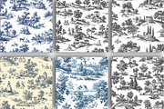 Classic Vintage Seamless Pattern, a Pattern Graphic by DreamCafeArt (Thumbnail 4 of 5)