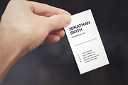 Simple Minimal Business Card 44, a Business Card Template by ND Design (Thumbnail 7 of 8)