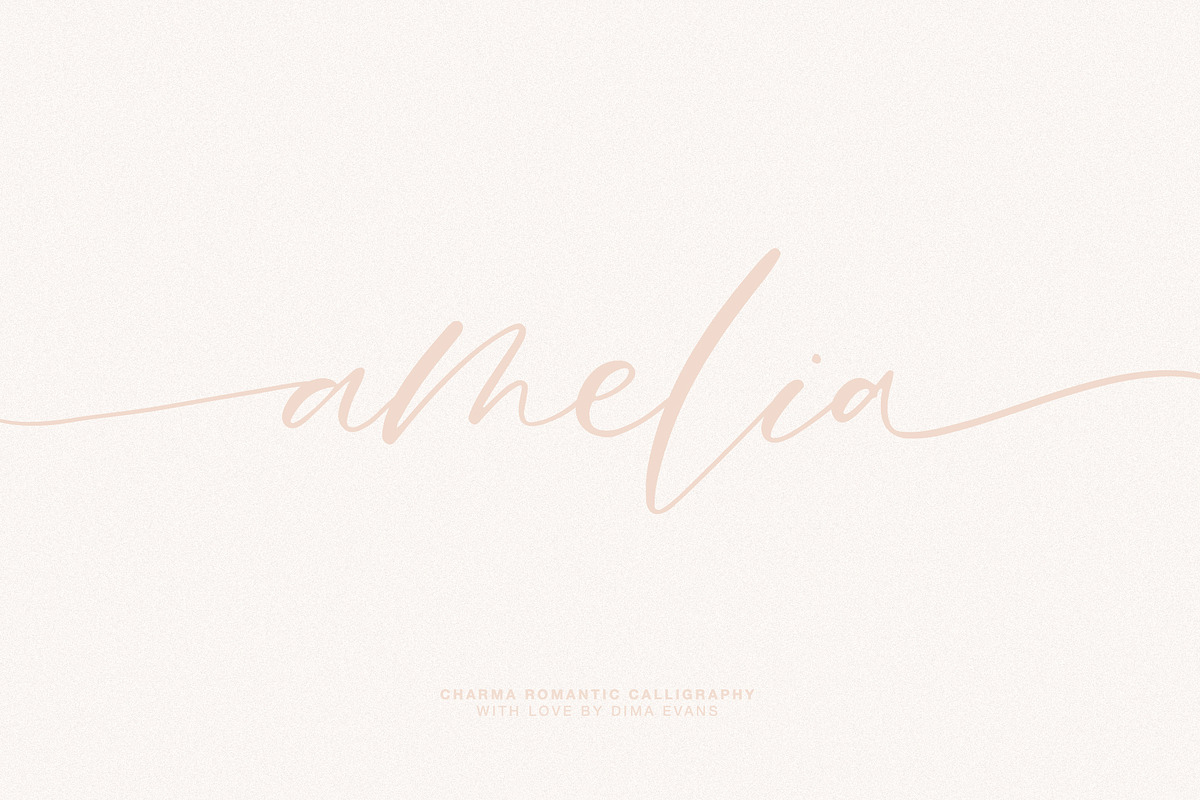 Charma Romantic Script preview 7
