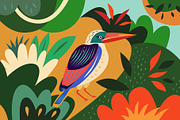Tropical nature, an Animal Illustration by MoleskoStudio (Thumbnail 2 of 8)