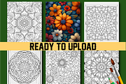 Mandala coloring Book for Adults, an Animal Illustration by Design Home (Thumbnail 3 of 7)