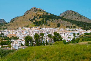 view over Archidona, in Malaga province, Spain, a Photo by Nito