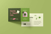 Honcha Matcha Cafe - Membership Card, a Business Card Template by VUNIRA (Thumbnail 2 of 3)