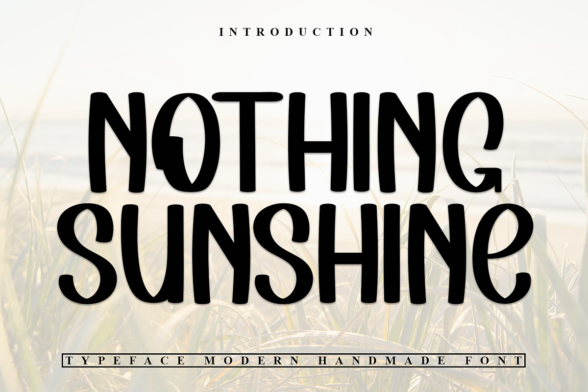 Nothing Sunshine, a Serif Font by InermediaSTUDIO (Photo 1 of 7)