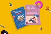 Playful Podcast 3in1 Canva Template, a Social Media Template by Brandearth RRGraph (Thumbnail 6 of 11)