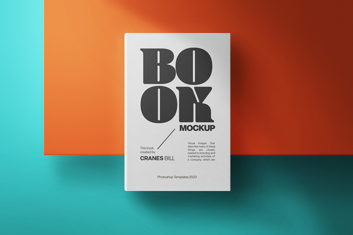 Black Text Book Cover Mockup, a Books & Magazine Mockup by sagesmask.com
