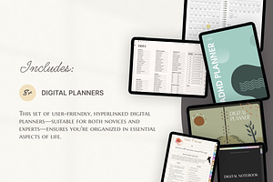 Bundle Updated Digital Planners