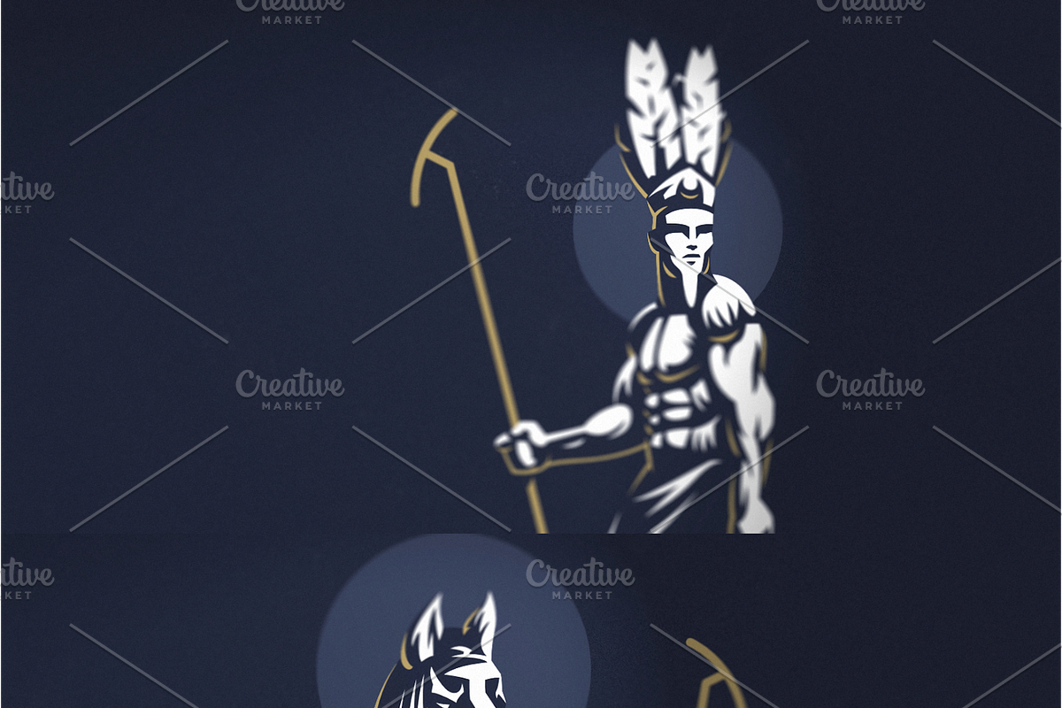 Set of Egiptian Gods, a Graphic by Masterlevsha (Photo 6 of 11)