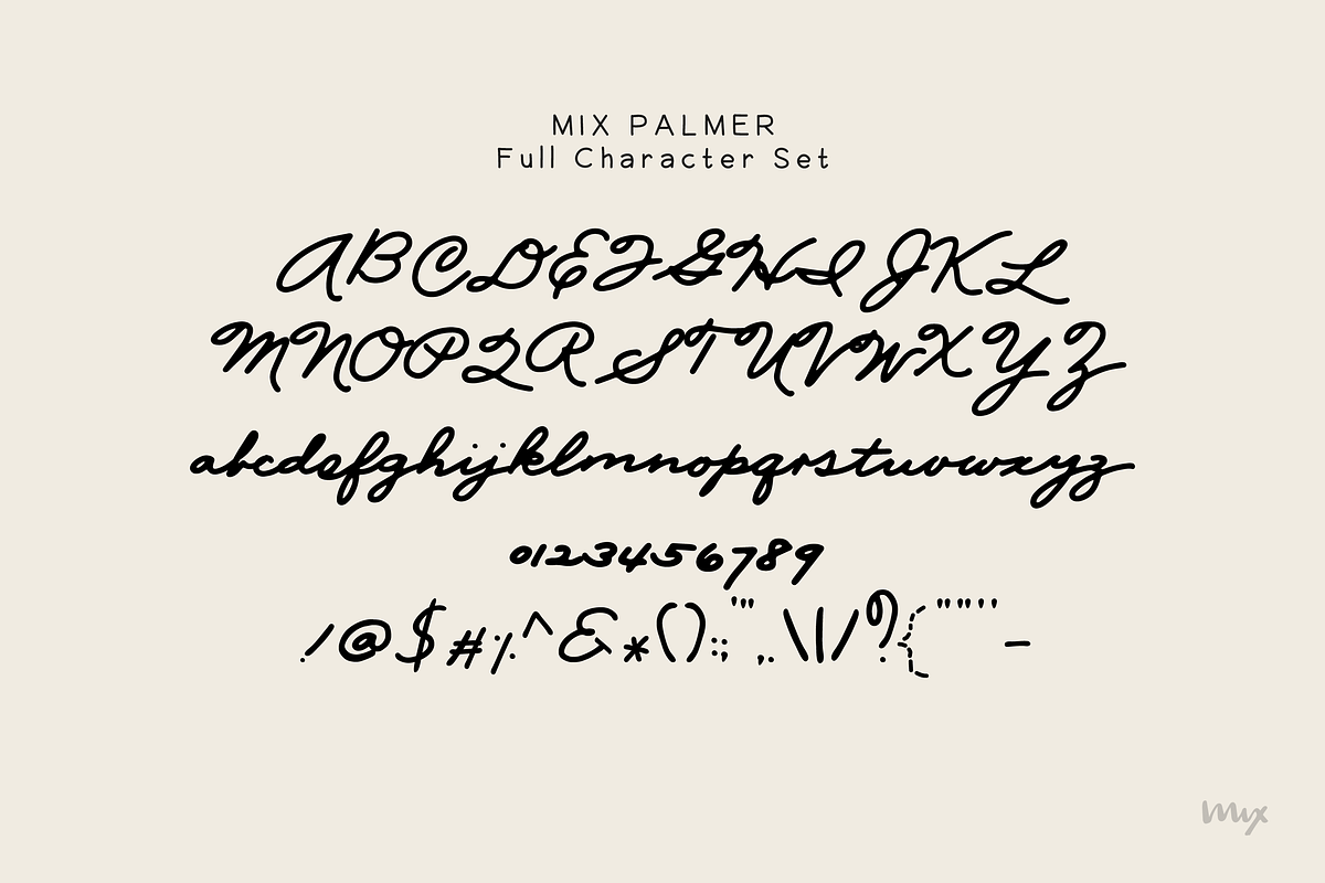 Palmer — An Unsteady Palmer Method, a Script Font by Mix Fonts (Photo 2 of 6)