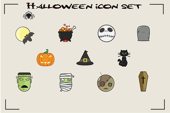 Halloween Icon Set