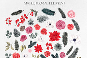 Watercolor Christmas Festival., an Object Illustration by ma_i_vi (Thumbnail 13 of 14)