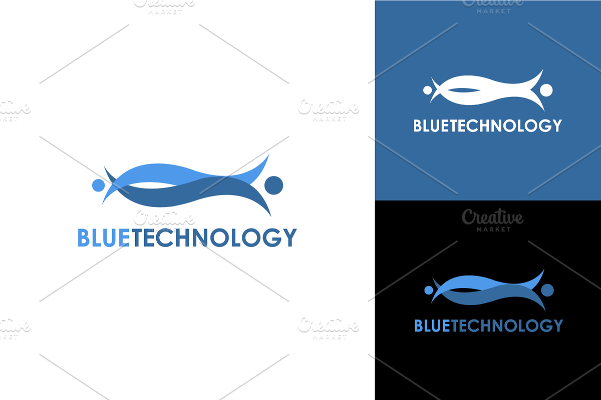 Blue Technology Logo Design, a Branding & Logo Template by zaqilogo (Photo 1 of 2)