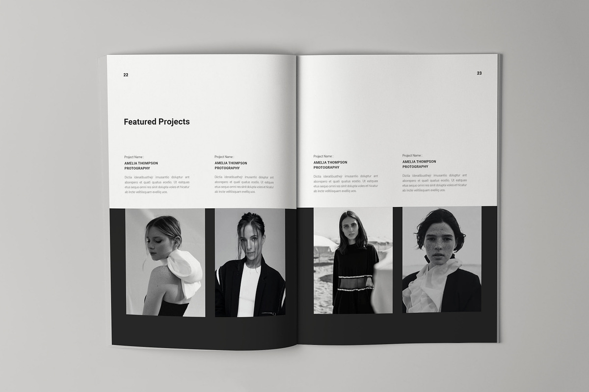 Case Study Template, a Brochure Template by HR Studio (Photo 12 of 12)