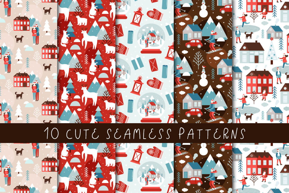 Christmas story - illustration set, an Animal Illustration by JuliyArt (Photo 5 of 7)