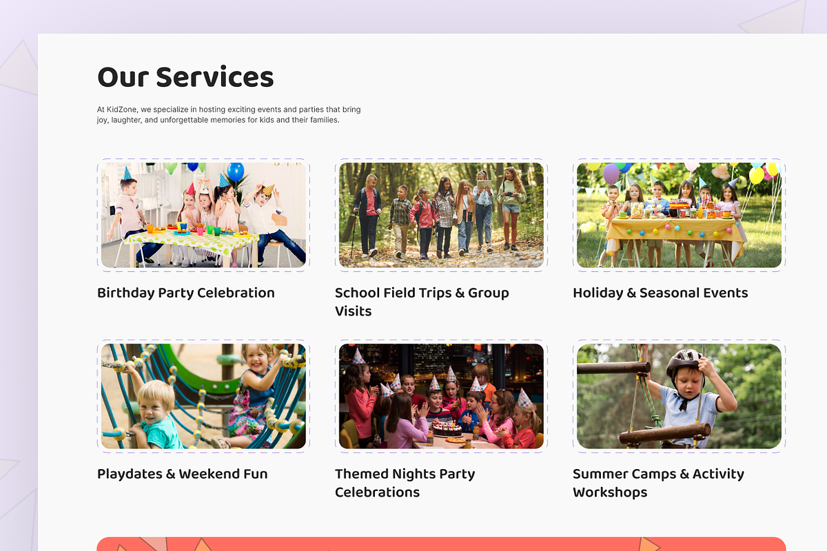 KidZone, Kids Store Website Template, a HTML Template by TNCFlow (Photo 3 of 5)