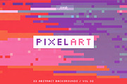 Pixel Art Colorful Backgrounds V02, a Graphic by dvtchk (Thumbnail 2 of 7)