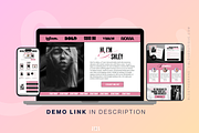 Bold Canva Coaching Website Template, a Landing Page Template by BLDGtheBoutique (Thumbnail 8 of 9)