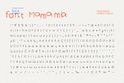 Mamamia Font - Latine & Cyrillic, a Handwritten Font by line & plane (Thumbnail 2 of 10)