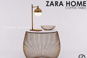 Zara Home - Coffee Table 3D Model