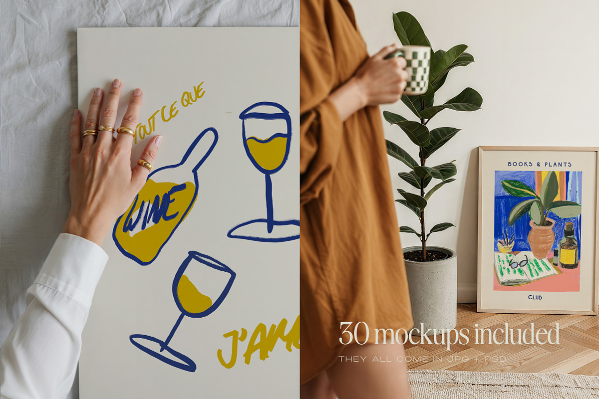 Chiara Frame Mockup Bundle, a Household Mockup by Salt Color Studio (Photo 2 of 19)
