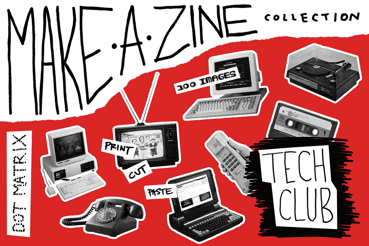MAKE-A-ZINE: Tech Club, an Object Graphic by Fivehead Studio (Photo 1 of 10)