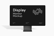 Monitor Display Mockup Template, a Product Mockup by graphypix (Thumbnail 2 of 4)