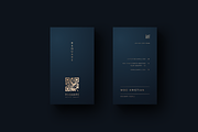 5 in 1 Vertical Luxury Business Card, a Business Card Template by Ctrl space studio (Thumbnail 3 of 5)