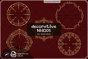 Decorative NHD01 PNG & Procreate, a Palette Add-On by Nan'Heidi (Thumbnail 1 of 3)