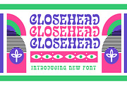 Closehead, a Handwritten Font by elevencreateam (Thumbnail 1 of 7)