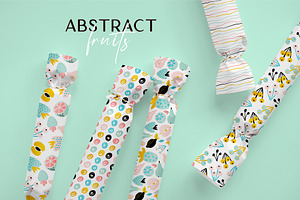 Abstract Fruits Pattern Collection