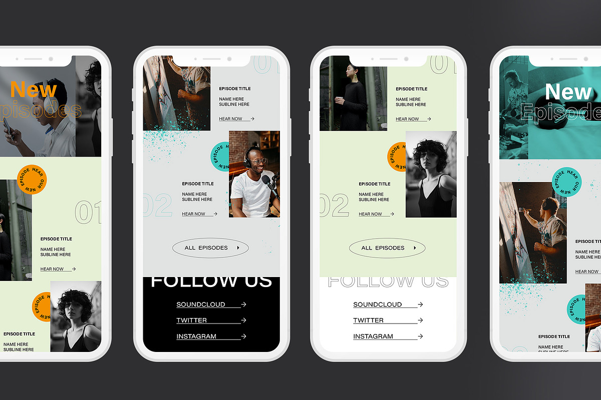 Podcast Email Newsletter, an Email Template by ONYU Studio (Photo 4 of 5)