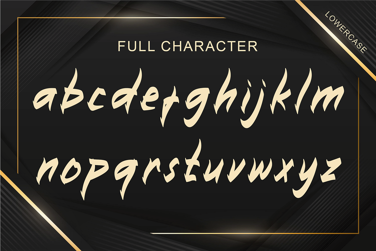 Monzaik a display font, a Handwritten Font by Javatype Studio (Photo 7 of 10)